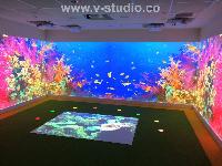 Interactive Floor Projection By V-studio