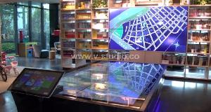 Touchscreen LCD Signage