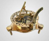 Brass Sundial Compass