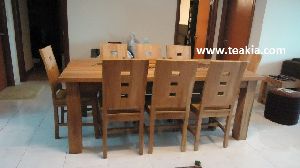 teak wood dining set
