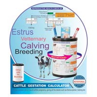 Cattle Gestation Calculator Pen Stand