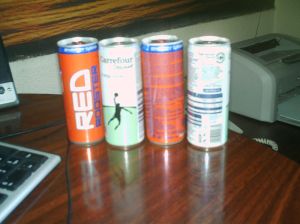 energy drinks