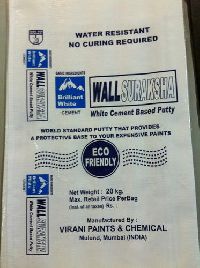 wall putty bags