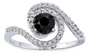 Black Diamond Ring