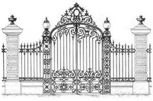 Wrought Iron Gates