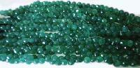 Green Onix Onion Faceted Gemstones