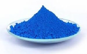blue pigment powder
