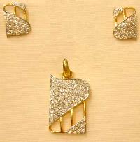 Sterling Silver Pendant Sets PS - 008