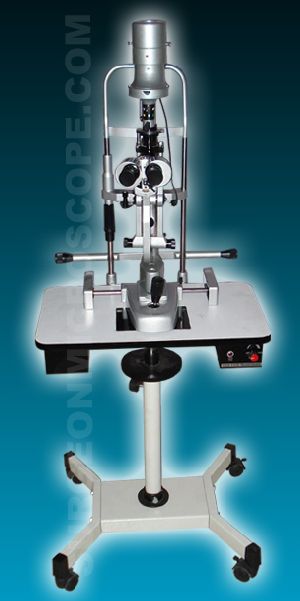 Slit Lamp with Manual Table