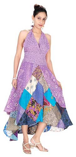 Vintage Sari Dresses  VSG-1094