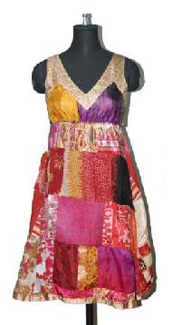 Vintage-Sari-Patch-Dress