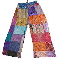 Vintage Sari Patch Trouser