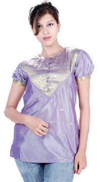 Vintage-Sari-Short-Sleeve-Top