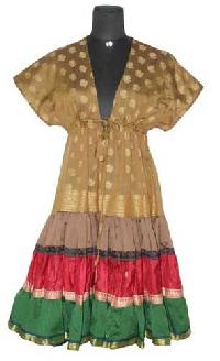 Vintage Sari Tired Dress