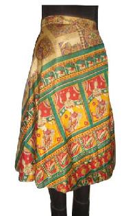 Vintage Sari Wrap Skirts-code- Vsws-13