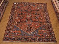 3x2m Antique Persian Heriz Carpet