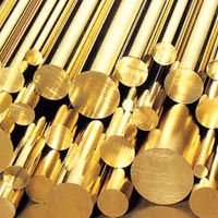 Polished Brass Round Rod, For Manufacturing Unit, Industrial