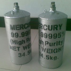 Pure Virgin Metallic Liquid Mercury