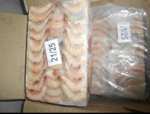 Frozen White HLSO Shrimps