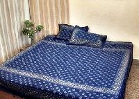 block printed bed sheets