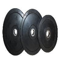 Weight Plates Rubber - Black