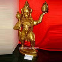 Brass Hanuman Statues