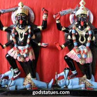 Marble Kali Mata Statues