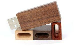 Recycled Wood USB Flash Drive