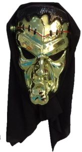 PVC Shiny Skull Mask