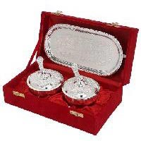 Silver Plated Engraved Mouth Freshener Boxes