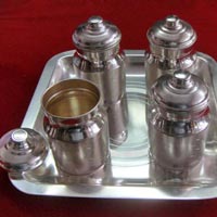Silver Plated Plain Mouth Freshener Boxes