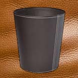 Leather Dustbin