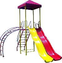 Playground Fiber Slides