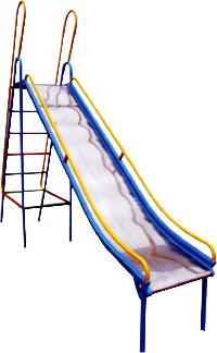 Playground Iron Slides