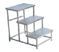 stainless steel step ladder