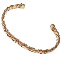 A4408 Brass Two Metal Kappu Bracelet