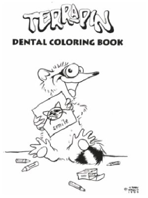 Dental gifts DENTAL COLOURING BOOK