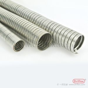 Stainless Steel Interlocked Bare Conduit For Cable Wire Protection As Grounding Conductor