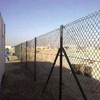 Crowd Control Chain Link Fence