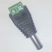 Green DC Connector