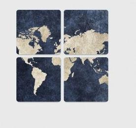 Printed Eco Friendly Wooden Coaster