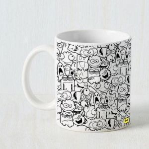White Coffee Mug, Microwave Friendly