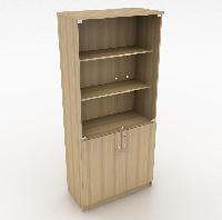 Top Open Bottom Swing Door Cabinet, Office Furniture