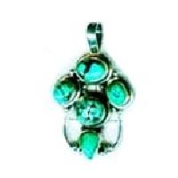 Turquoise Silver Pendant S2fp-015