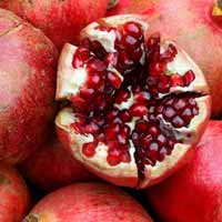 fresh pomegranate