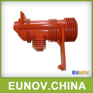 Epoxy Resin Material Red 40.5kv Contact Spout Bushing High Voltage