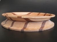 wooden dinner plate