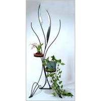 Flower Pot Stand with Beautiful Curves