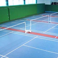 Badminton Court Installation