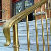 Brass Staircase Railings